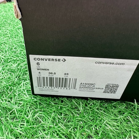 Converse Chuck Taylor All Star Lift Platform Hi Allover Florals Pale Surplus - Picture 8 of 13